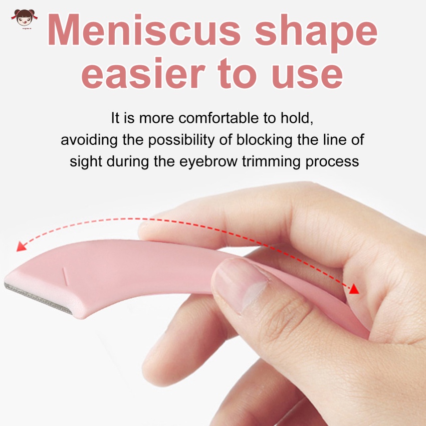 Dao cạo lông mày mini cho trang điểm