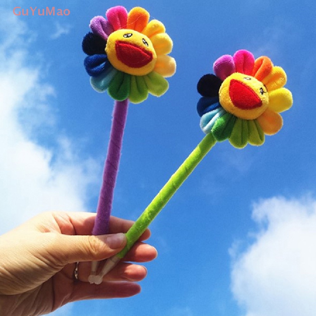 [cxGUYU] Bút Mực Gel Hình Hoa Hướng Dương Dễ Thương Vui Nhộn Phong Cách Hàn Quốc Cho Học Sinh / Văn Phòng