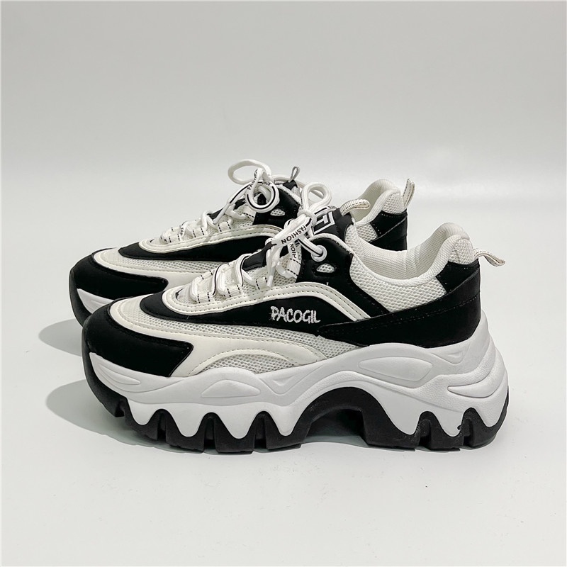 Giày Thể Thao Đế Dày Tăng Chiều Cao Thời Trang Cho Nữ