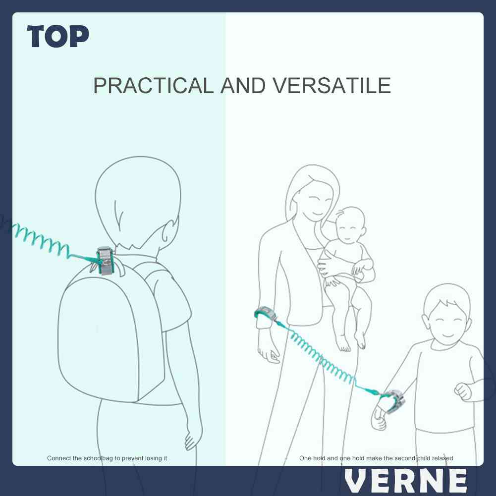 Dây Đeo Cổ Tay Dắt Bé Đi Dạo Chống Thất Lạc Tiện Dụng