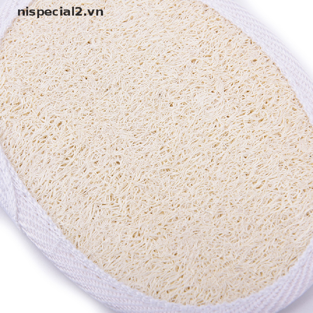 1 Miếng Bông Tắm Bằng Xơ Mướp Tự Nhiên Tẩy Tế Bào Chết