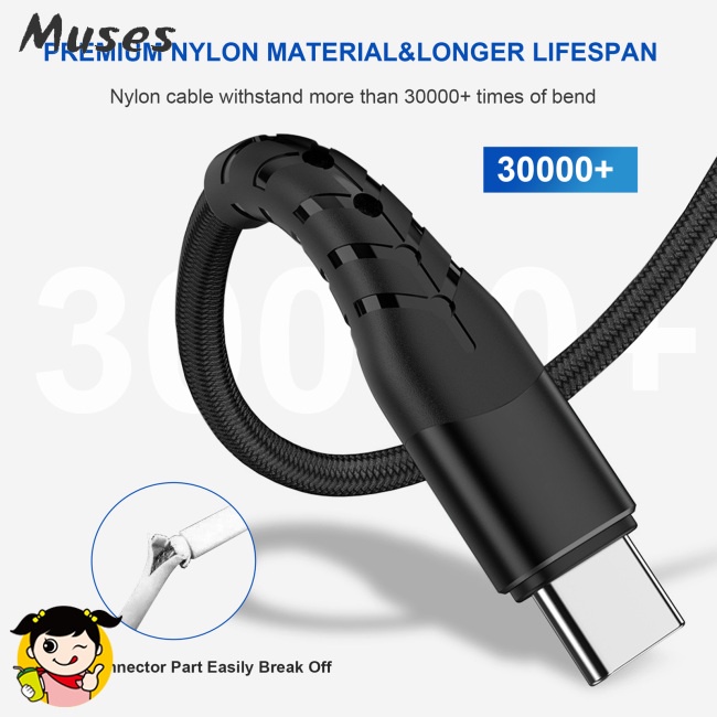 Dây Cáp Chuyển Đổi Cổng Type C Sang Cổng USB-A Dài 4M Chuyên Dụng Cho Máy Chơi Game Hơi Nước