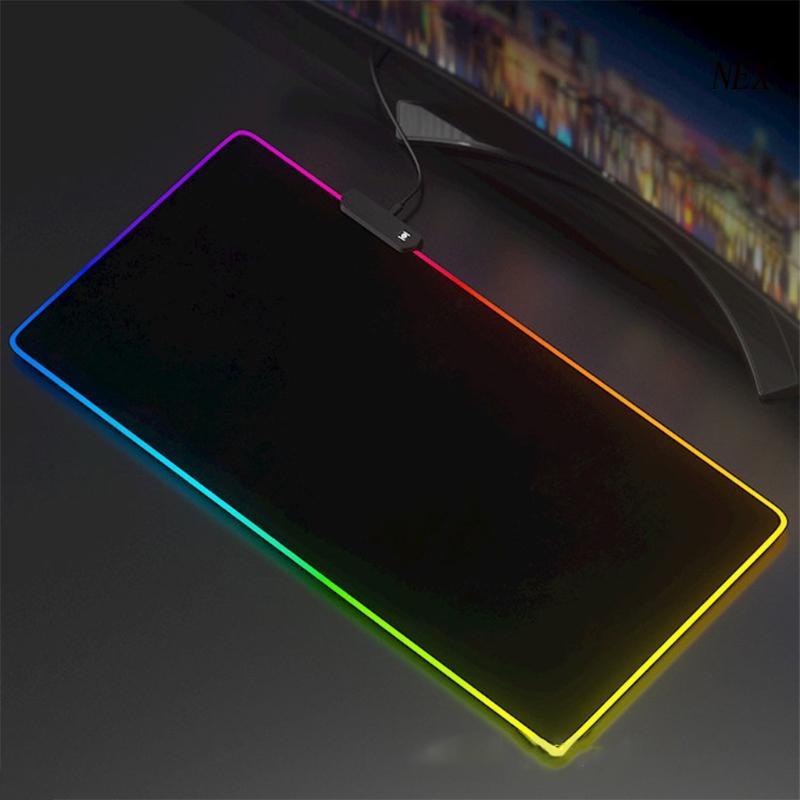 Miếng Lót Chuột Cao Su Mềm Chống Trượt Gắn Đèn LED RGB 13 Kiểu Dáng Độc Đáo