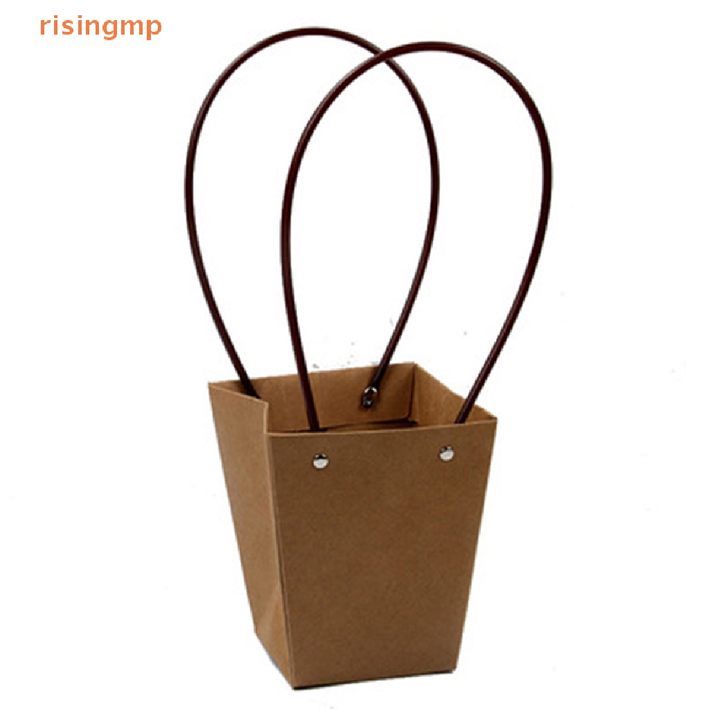 Hộp Quà Bằng Giấy Kraft Chống Thấm Nước Có Tay Cầm Tiện Dụng