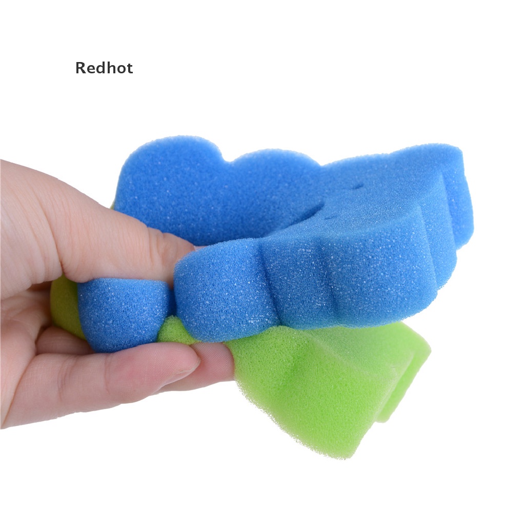 1 Miếng Bọt Biển Tắm Bằng Cotton Mềm Mại Cho Bé Sơ Sinh