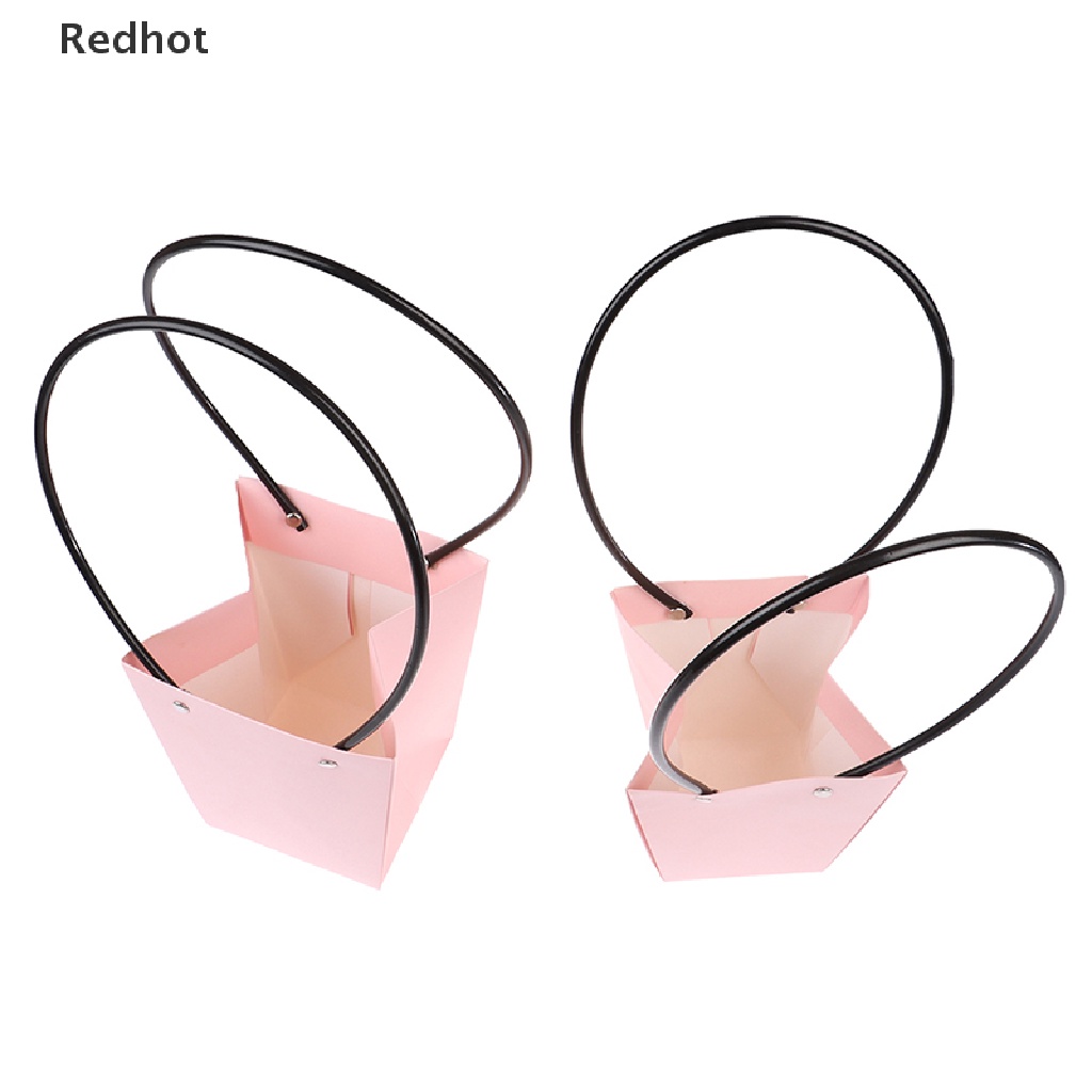 Túi Giấy Kraft Đựng Hoa Chống Thấm Nước Có Tay Cầm Tiện Lợi