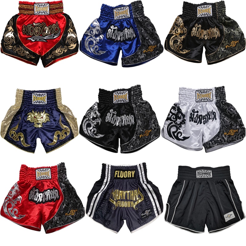 Quần Short TậP Boxing / Muay Thai + QuầN NgắN Cho Nam Và Nữ