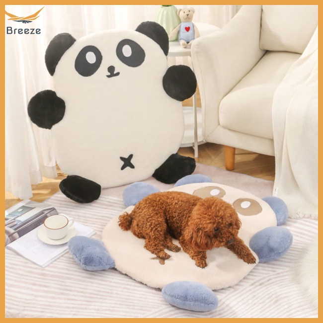 Thảm Ngủ Mềm Mại Thoáng Khí Thoải Mái Hình Gấu Trúc Hoạt Hình Cho Thú Cưng