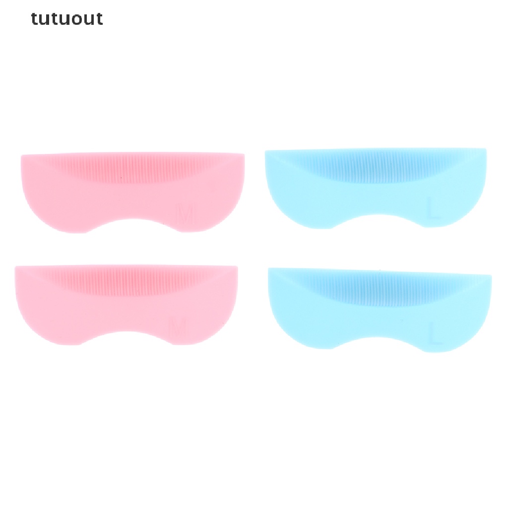 Set 8 Cặp Đệm Silicone Hỗ Trợ Uốn Cong Lông Mi Tiện Dụng