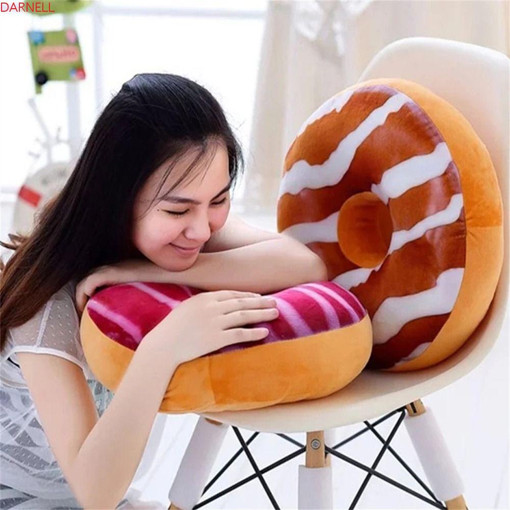 Gối Ôm Hình Bánh Donut 40cm Xinh Xắn Êm Ái