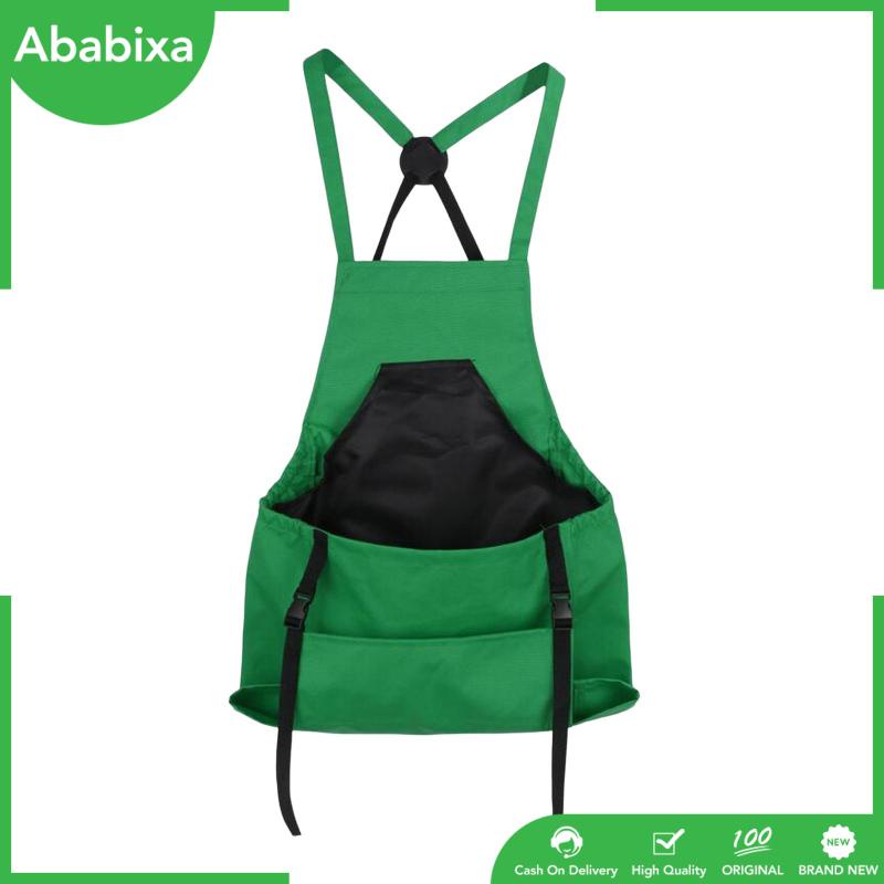 Tạp Dề Làm Vườn Có Túi Và Dây Đeo Chéo Sau Lưng Dành Cho Nam Nữ