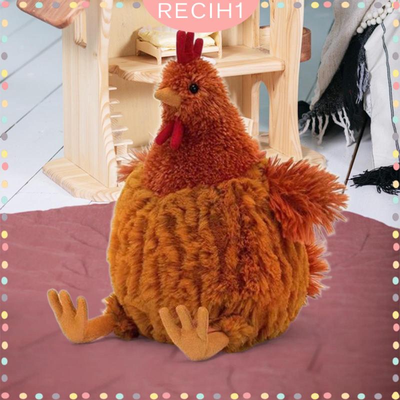 Gà Nhồi Bông Mềm Mại Trang Trí Phòng Cho Bé