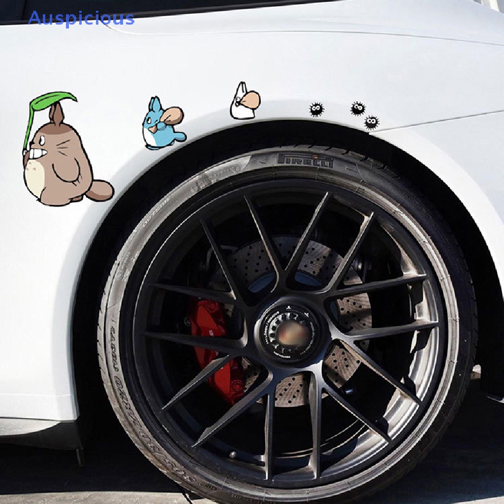 1 Miếng Dán Trang Trí Xe Hơi / Xe Máy Hình Totoro Hạt Sồi