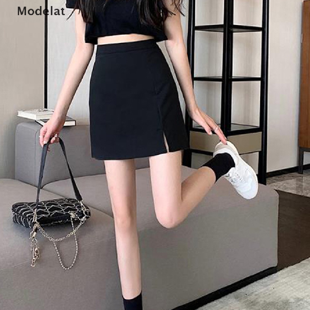 Mfc Chân Váy Màu Trơn Dáng Ôm Phong Cách Đường Phố Thanh Lịch Dễ Phối Đồ Thời Trang Cho Nữ