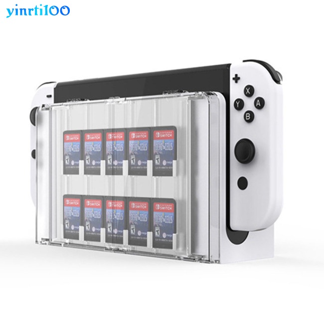 Hộp Đựng Thẻ Game Yinrti 10 Trong 1 10 Ngăn Tiện Dụng