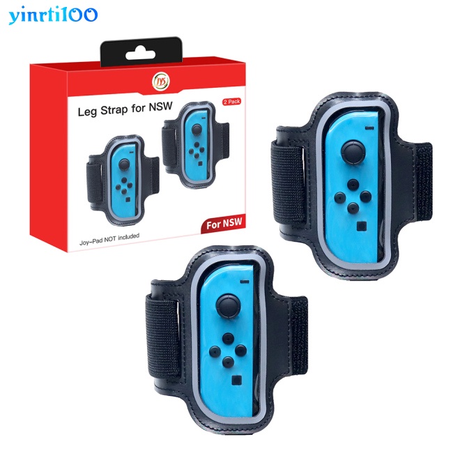 Set 2 Dây Đeo Tay Co Giãn Điều Chỉnh Được Cho Tay Cầm Chơi Game Switch Joy-con