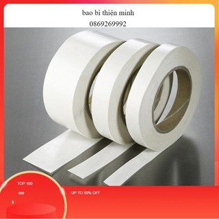 Băng dính 2 mặt 2cm siêu dai siêu dính