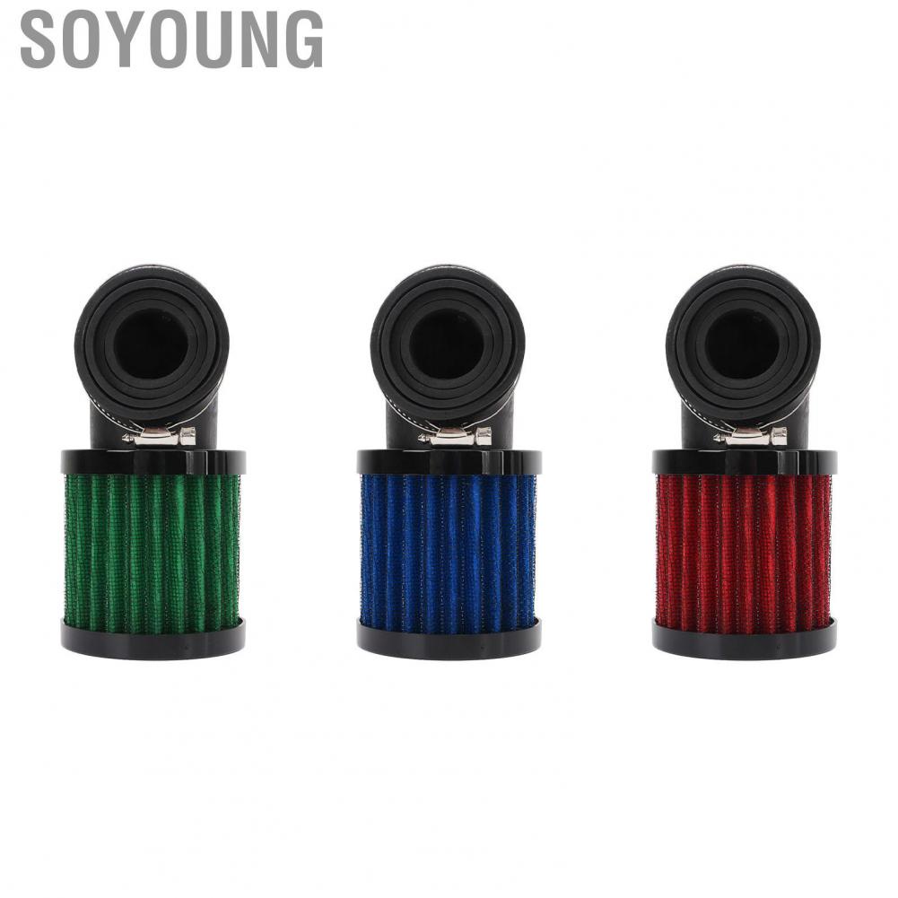 Soyoung Motorcycle Air Filter  Increase Power Cleaners Improve Throttle Response 28 To 48mm for 50cc 70cc 90cc 125cc Moped Scooter ATV Dirt Bike