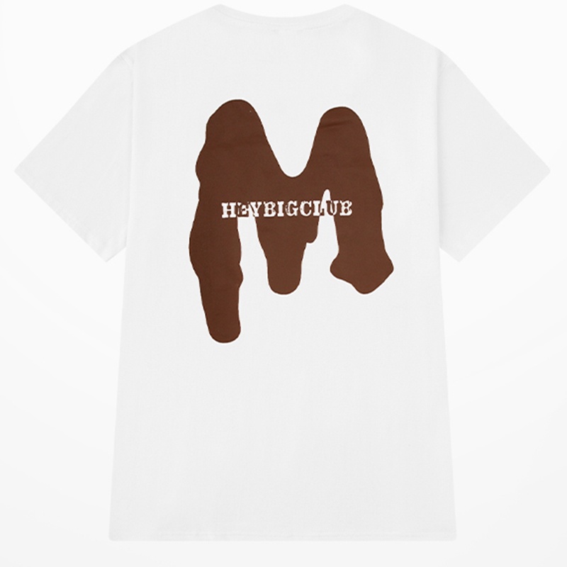 IELGY Áo Thun Tay Ngắn Cổ Tròn Dáng Rộng Thời Trang Cho Nữ