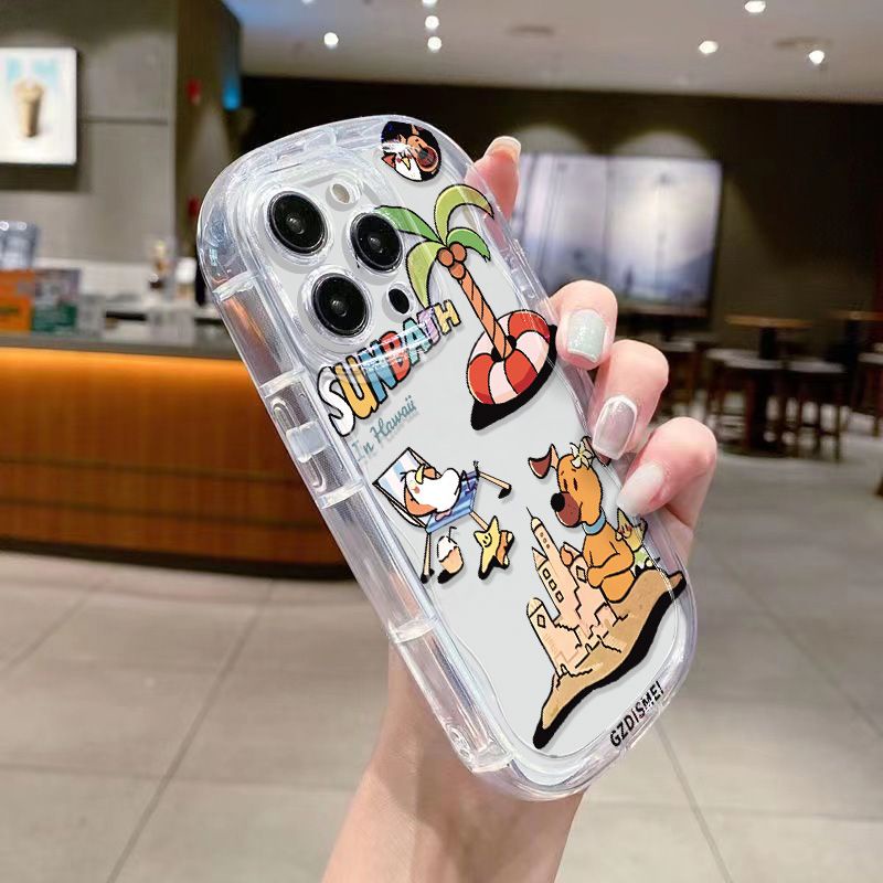 ✅Ốp Điện Thoại Mềm Trong Suốt Chống Sốc Cho Iphone 7 / xsiPhone14promax13xr 11 / 128p A96P