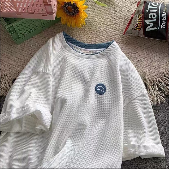 Áo thun SUXI tay ngắn dáng rộng thiết kế đơn giản trẻ trung thể thao cho nữ