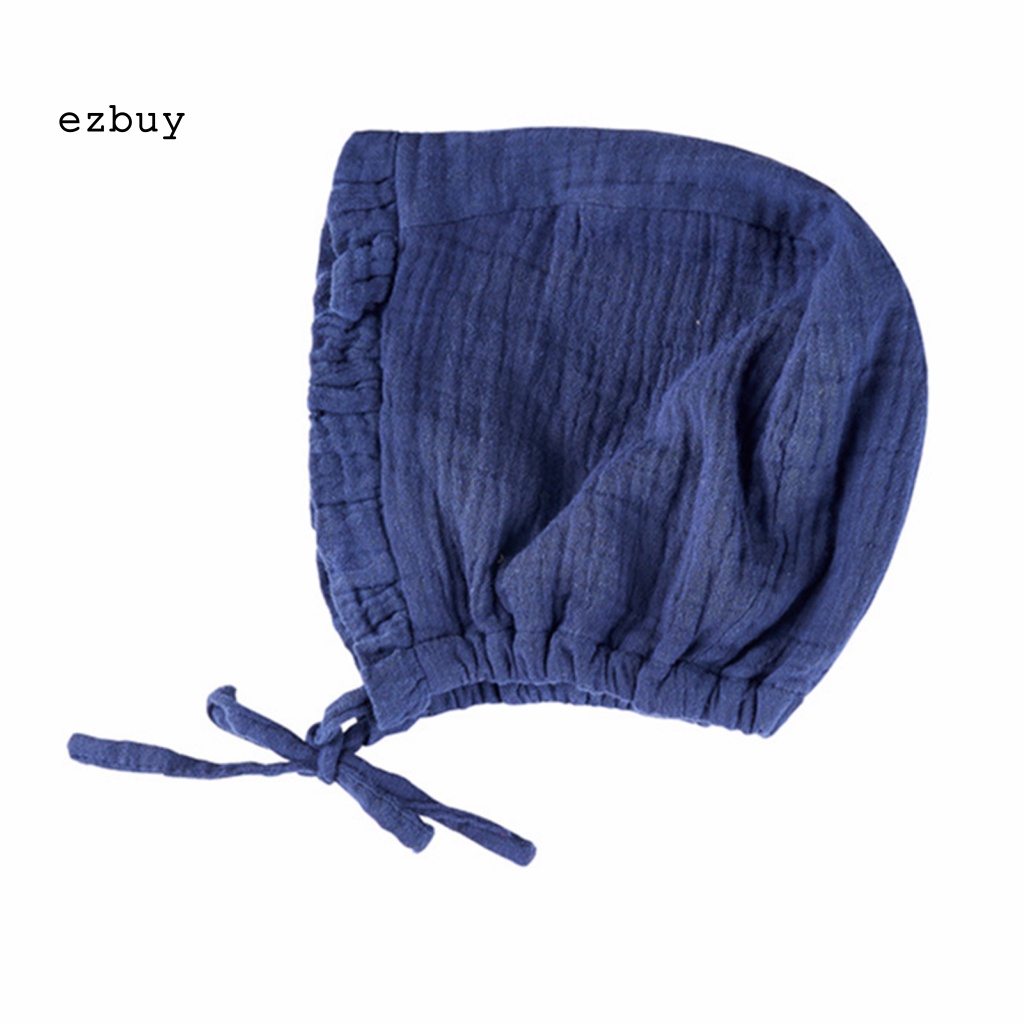 Mũ Beanie Màu Trơn Thân Thiện Với Da Mùa Hè Cho Bé