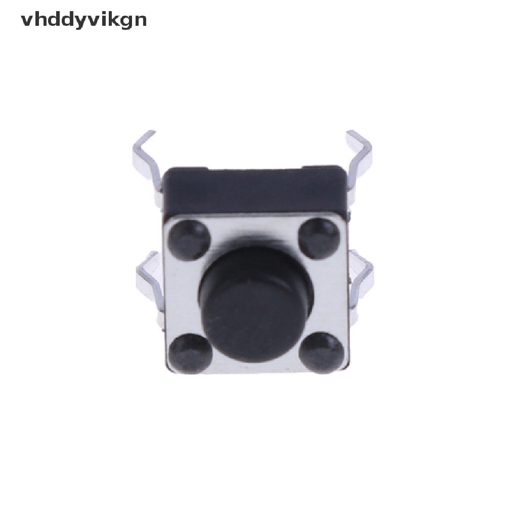 Set 20 Công Tắc Nút Nhấn 4 Chốt 6 * 6 * 5mm