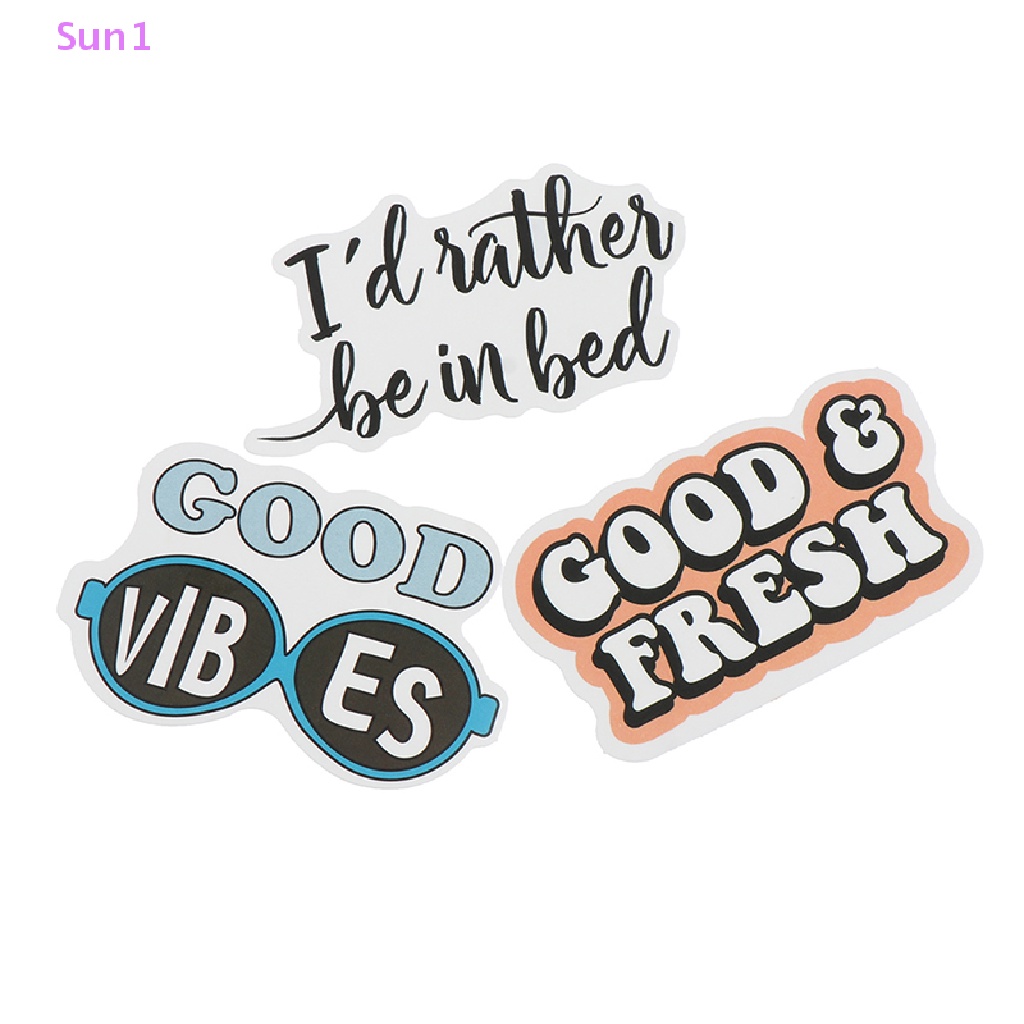 Set 50 Miếng Dán Trang Trí Laptop In Câu Nói Truyền Cảm Hứng Tiếng Anh Sun1 >