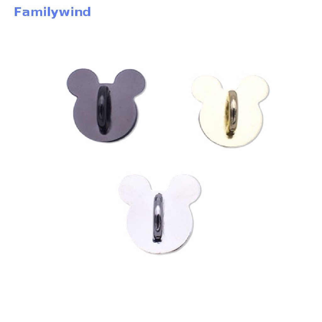 Familywind > Móc Dán Điện Thoại Bằng Kim Loại Hình Gấu Đáng Yêu