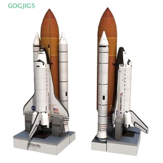 Mô hình thẻ bài tên lửa không gian vũ trụ 3d bằng giấy gogjig5 1: 150 diy