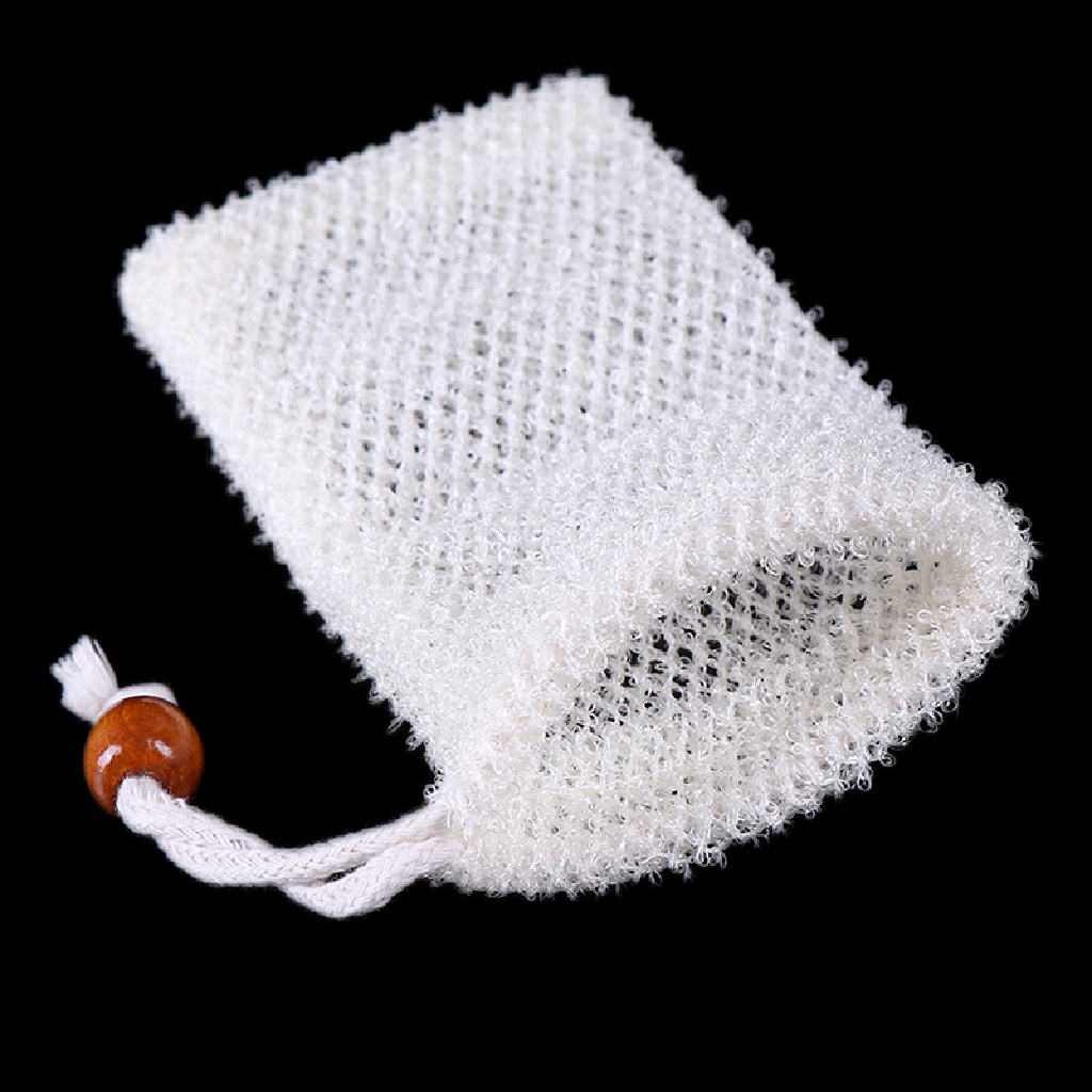 {BUDDI} 1 Túi Lưới Đựng Xà Phòng Tắm Bằng sisal Tự Nhiên Bền {BUDDI}