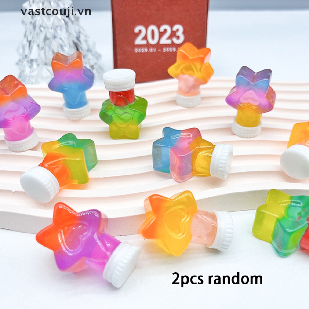 1 Lọ Điều Ước Mini Bằng Nhựa Phát Quang Trang Trí Tiểu Cảnh