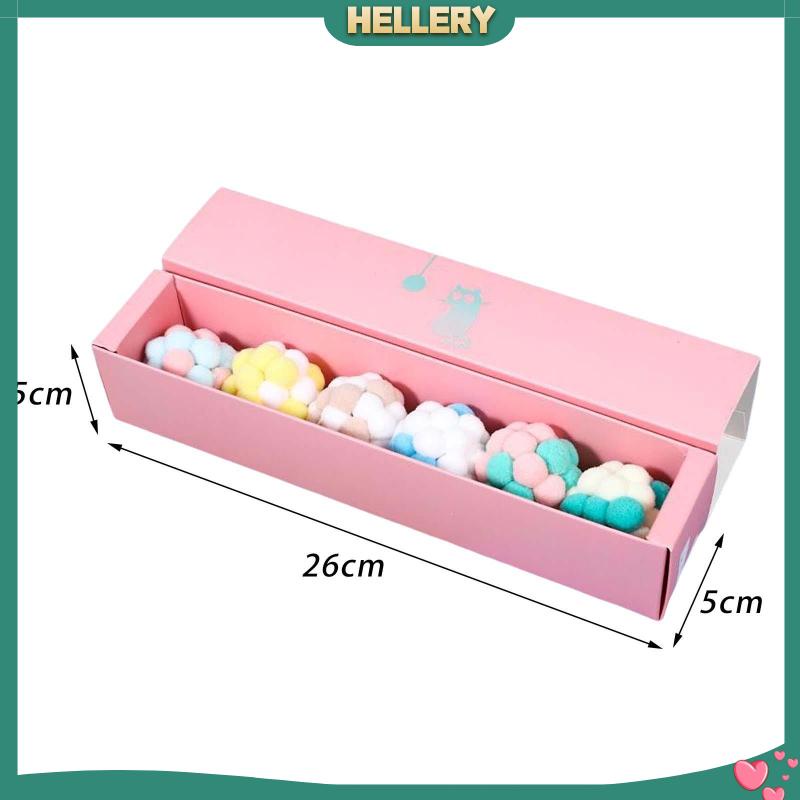 Bóng Đồ Chơi Nhiều Màu Sắc Kèm Chuông Vui Nhộn Dành Cho Mèo Cưng