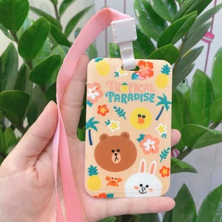Thẻ đeo gấu thỏ vịt