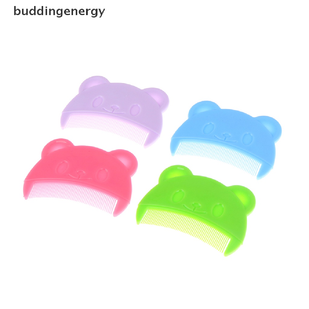 Lược Chải Tóc An Toàn Họa Tiết Gấu Hoạt Hình Cho Bé Sơ Sinh