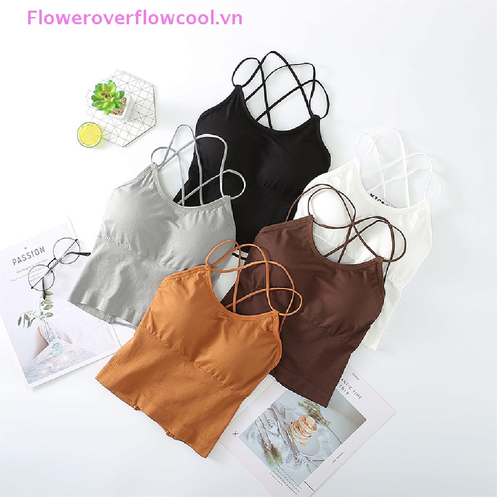 Áo Croptop Sát Nách Hở Lưng Quyến Rũ Cho Nữ