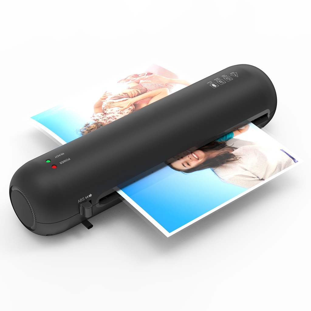 Bộ Máy Ép Nóng Lạnh 2 Con Lăn Kích Thước A4 230mm Kèm Dao Cắt Giấy Chuyên Dụng Cho A4