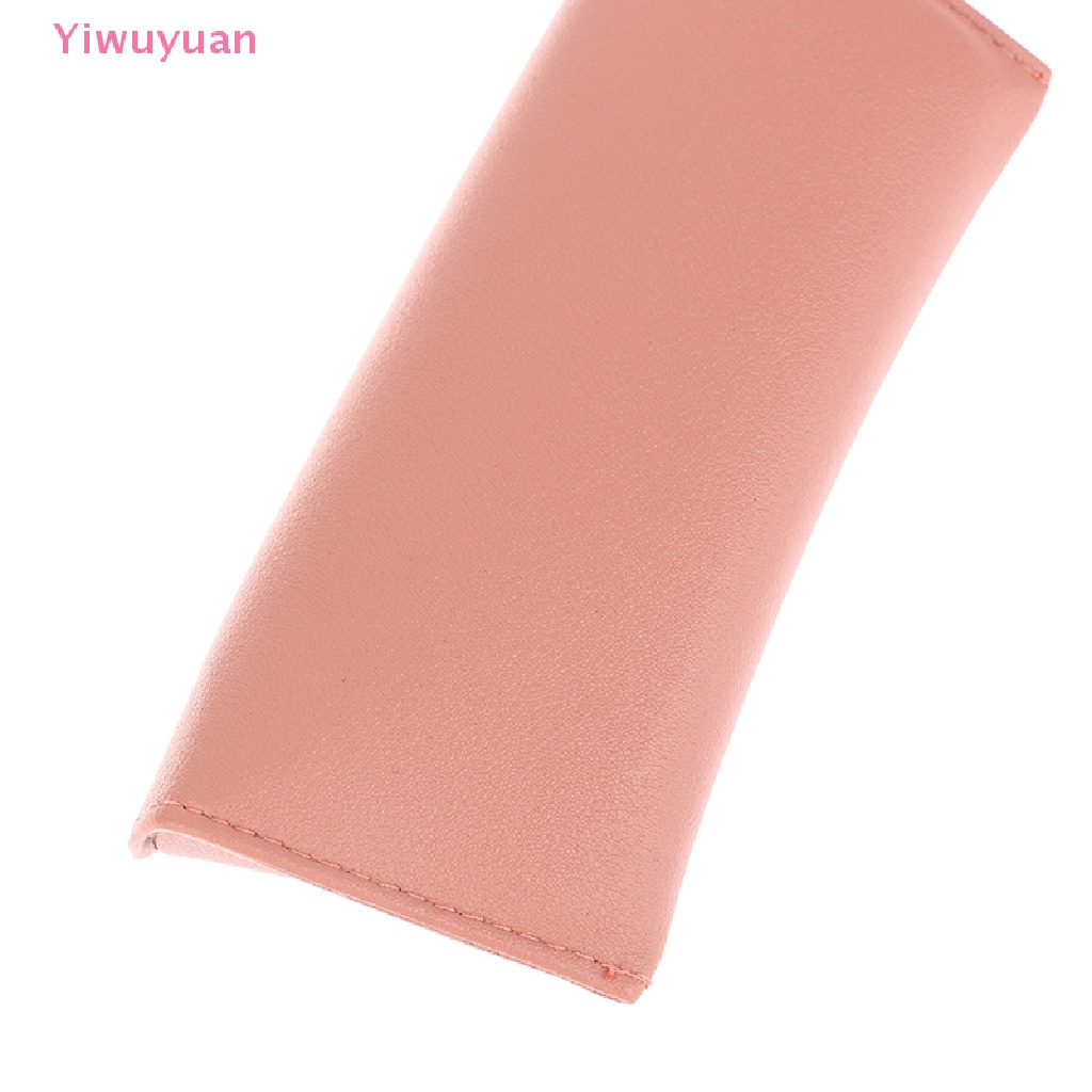 1 Túi Da Đựng Mắt Kính Màu Trơn Mới