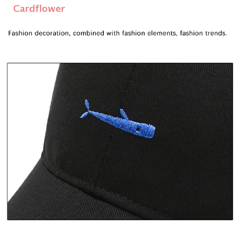 Mũ Lưỡi Trai Thêu Hình Cá Phong Cách Retro Cho Nam Nữ Mới