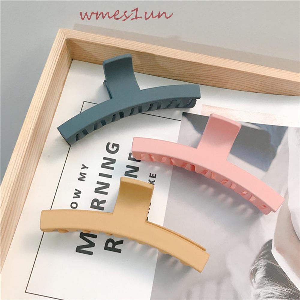 Kẹp Tóc Acrylic Bóng Thời Trang Cho Nữ WMES15H