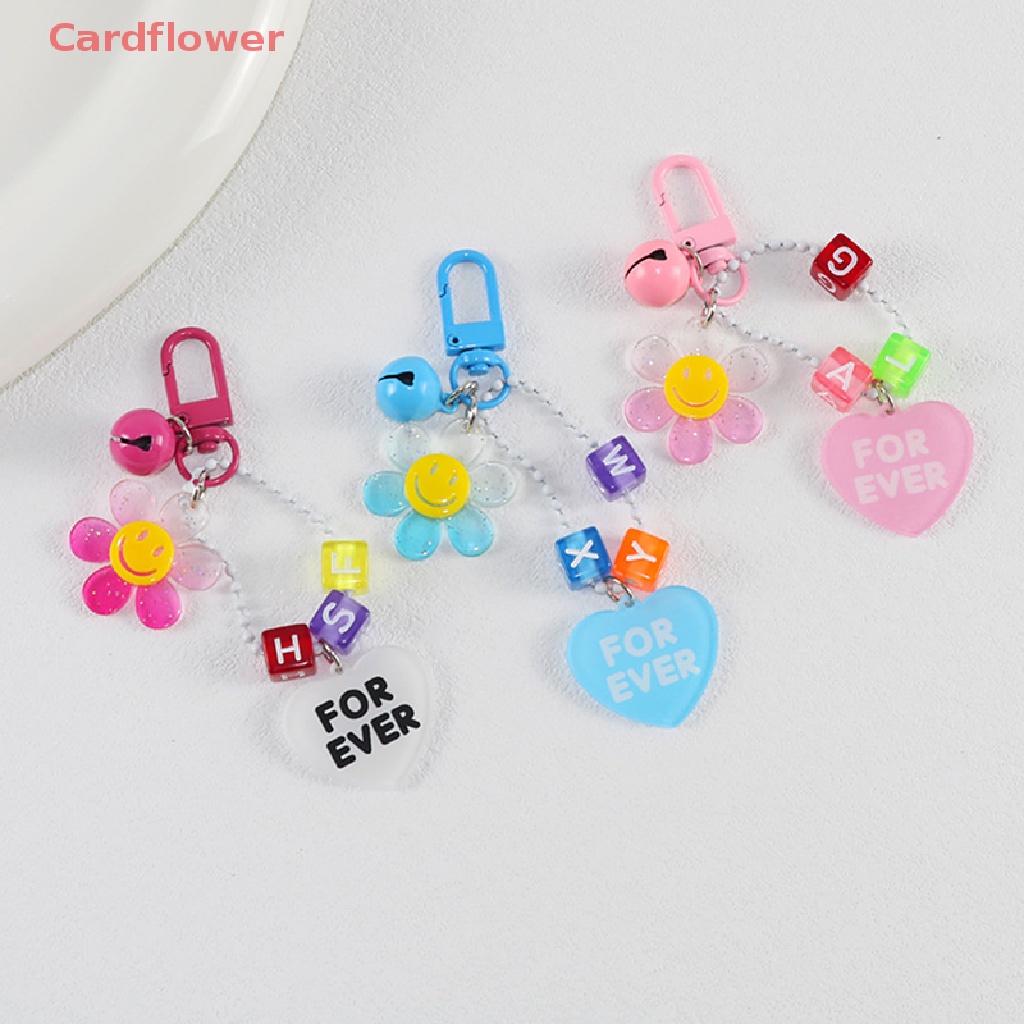 1 Móc Khóa Hình Hoa Hướng Dương Nhiều Màu Mới