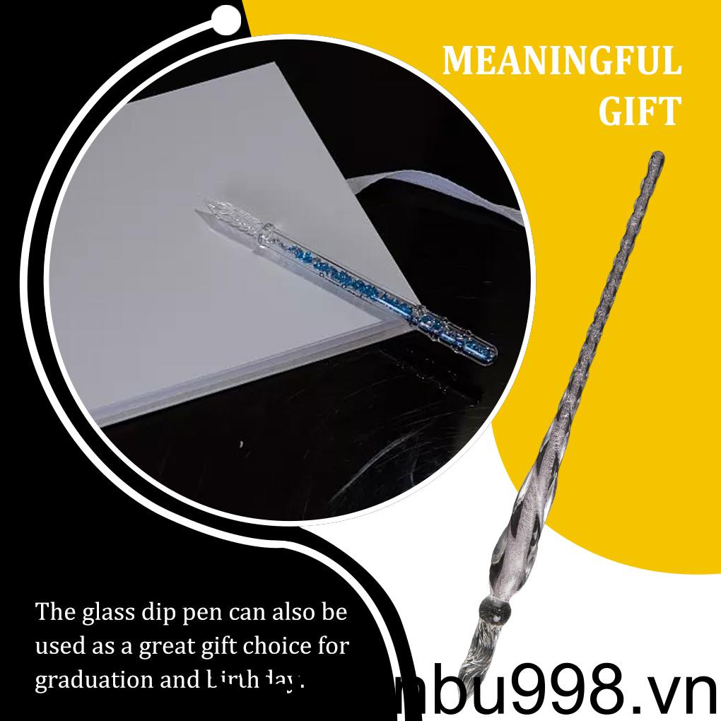 Bút Mực Làm Thủ Công Nghệ Thuật Bằng Kính Dành Cho Giáo Viên