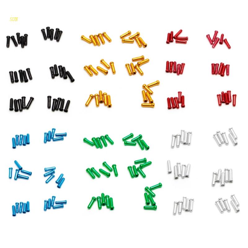 Set 30 Vỏ Bọc Dây Phanh Xe Đạp MTB Bằng Nhôm Chất Lượng Cao