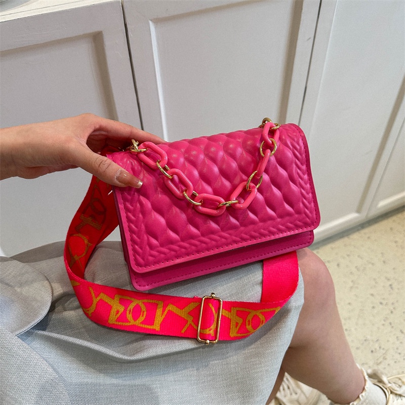 Ba Lô Đeo Vai Hình Vuông Nhỏ Thêu Nổi Họa Tiết Kim Cương Phong Cách Cổ Điển Thời Trang Cho Nữ 2023