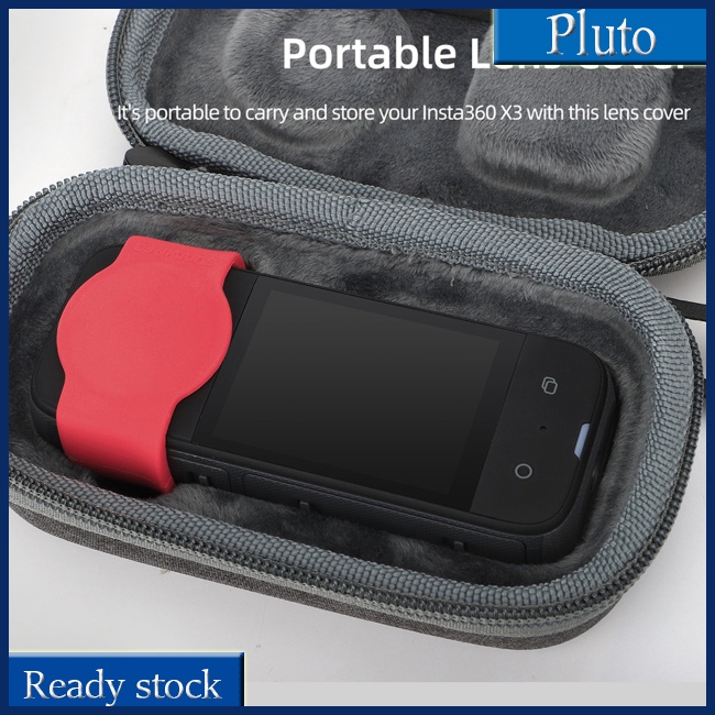 Mới Nắp Bảo Vệ Màn Hình Bằng Silicon Chống Trầy Cho Insta360 X3