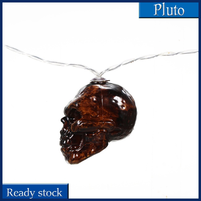 Dây Đèn Led Hình Đầu Lâu Trang Trí Halloween Độc Đáo