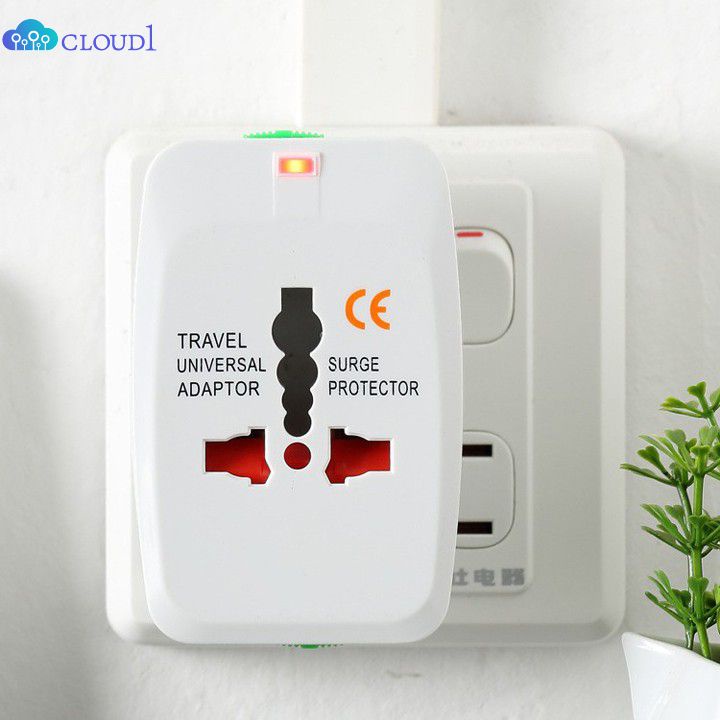 Bộ Chuyển Đổi Phích Cắm Usb 2 Cổng Bộ Chuyển Đổi Nguồn Ac Chuyển Đổi Du Lịch Ổ Cắm Điện Đa Năng Tất Cả Trong Một Chuẩn Eu Uk Us Au Cloud1