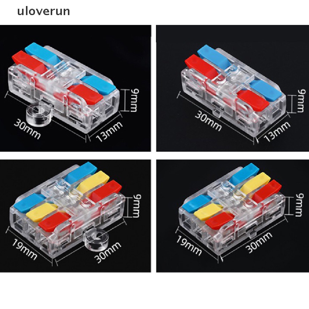 Khối Đấu Nối Dây Cáp Đầu Cuối 2 Trong 2 Ra 3 Trong 3 Tiện Dụng