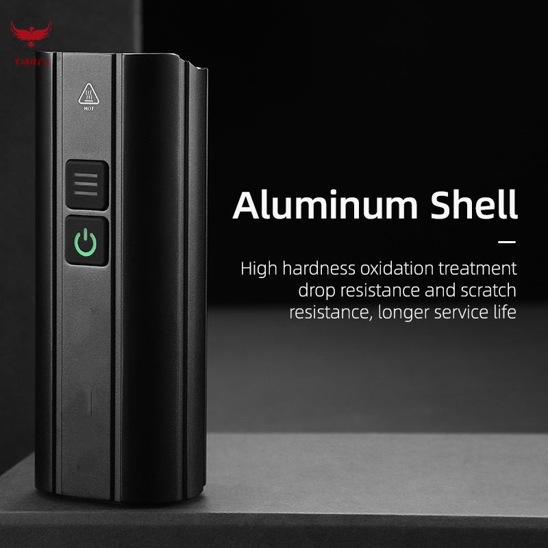 Đèn LED Sạc USB Bằng Hợp Kim Nhôm Cho Xe Đạp Leo Núi