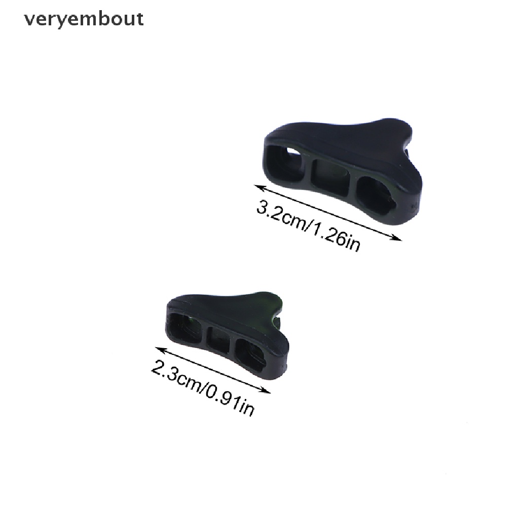 Set 10 Khóa Dây Lều Trại Hình Tam Giác Bằng Nhựa Tiện Dụng